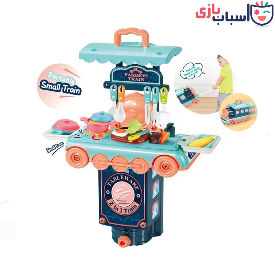 اسباب بازی آشپزخانه طرح قطار 49_666 - Image 3
