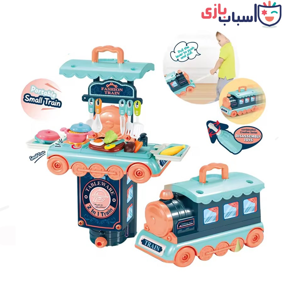 اسباب بازی آشپزخانه طرح قطار 49_666 - Image 2
