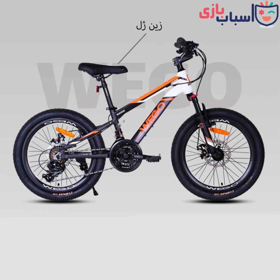 دوچرخه ویگو  20W2000-DISC - سایز 20 کد 20130