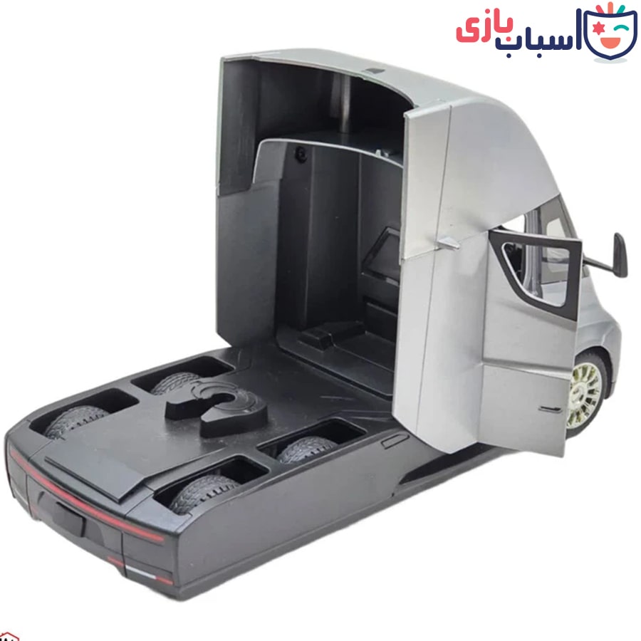 ماشین فلزی کامیون تسلا 2449 - Image 3