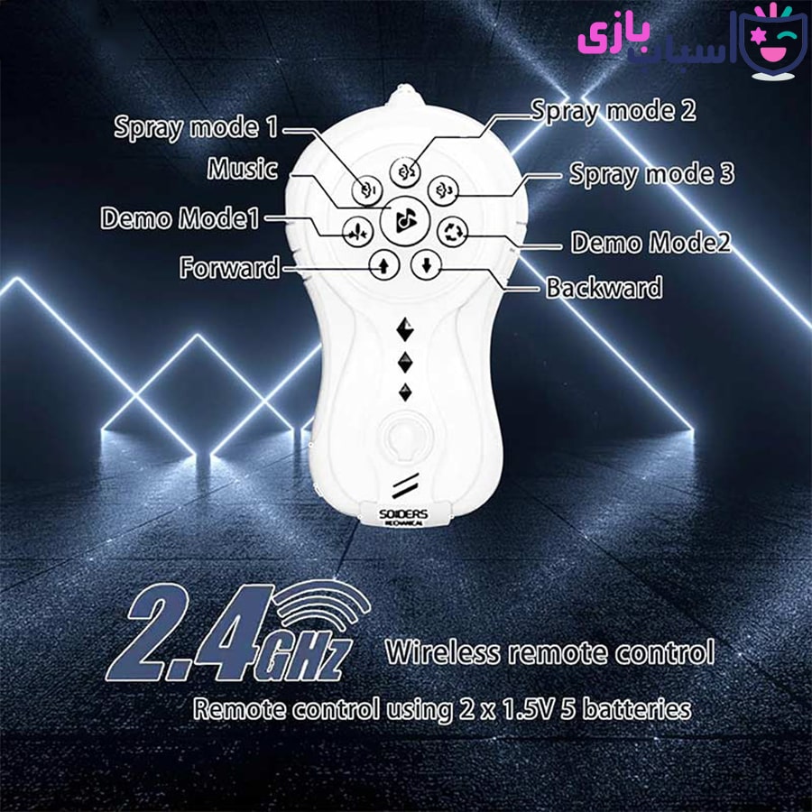 ربات اسباب بازی کنترلی شارژی هشت پا دودزا 34_134 - Image 9