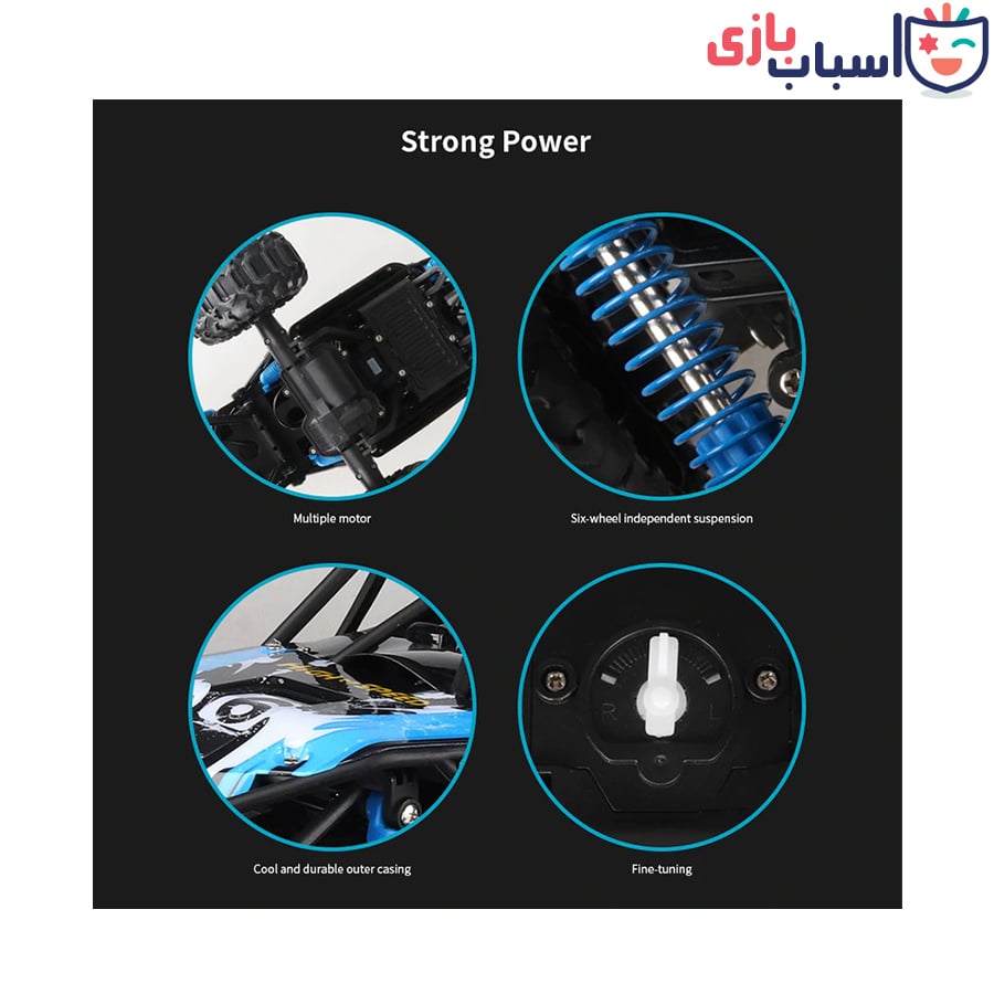 ماشین کنترلی آفرود برند MZ سایز بزرگ 2001 - Image 11