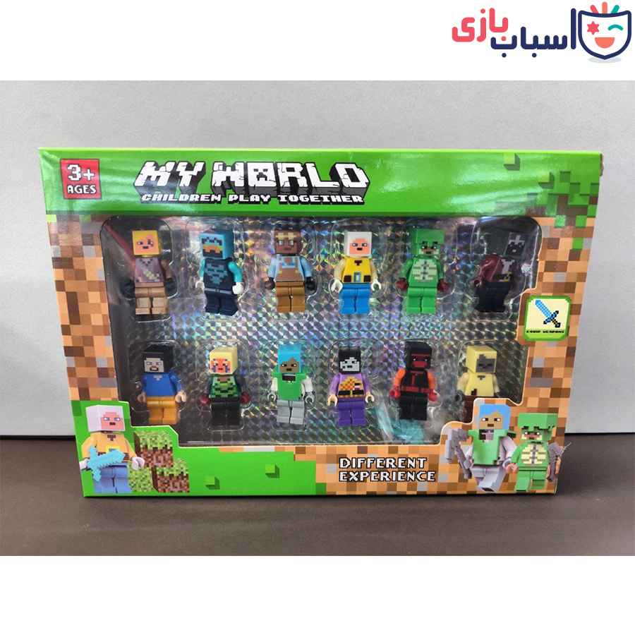 مینی فیگور 12تایی ماینکرافت 33100 - Image 2