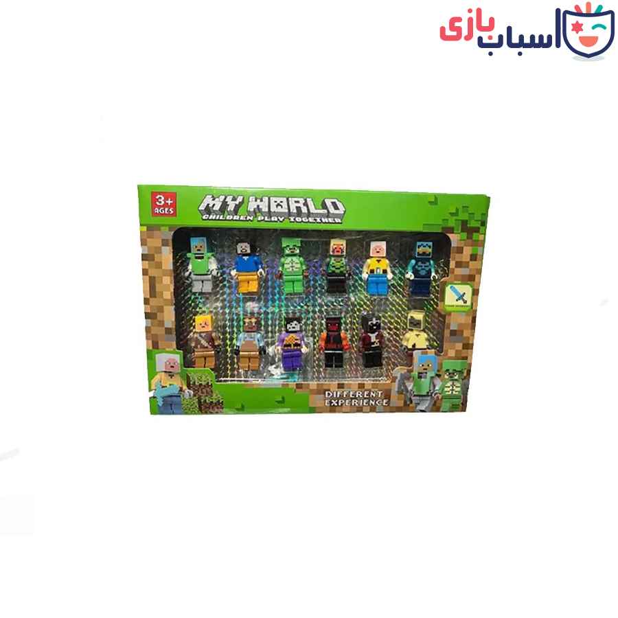 مینی فیگور 12تایی ماینکرافت 33100 - Image 5