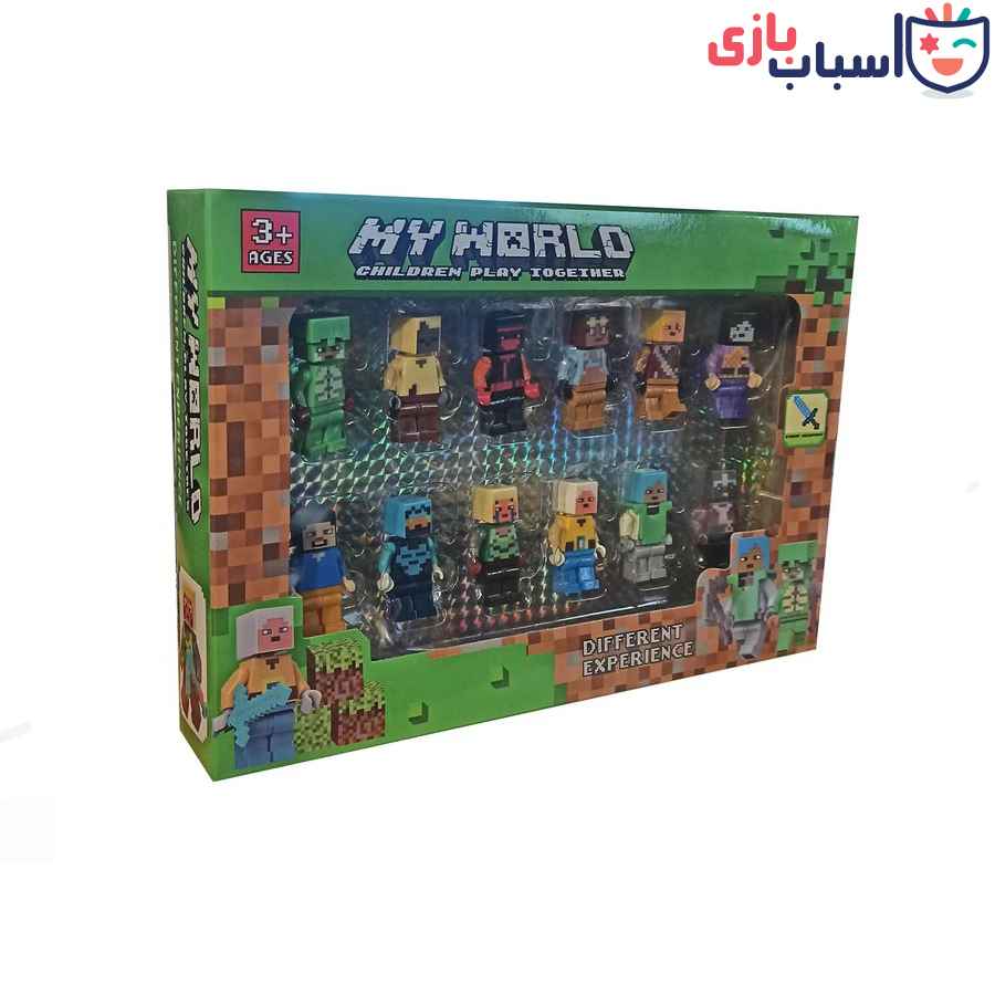 مینی فیگور 12تایی ماینکرافت 33100 - Image 6