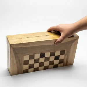 تخته نرد لبه تخت چوب گردو 40 سانت