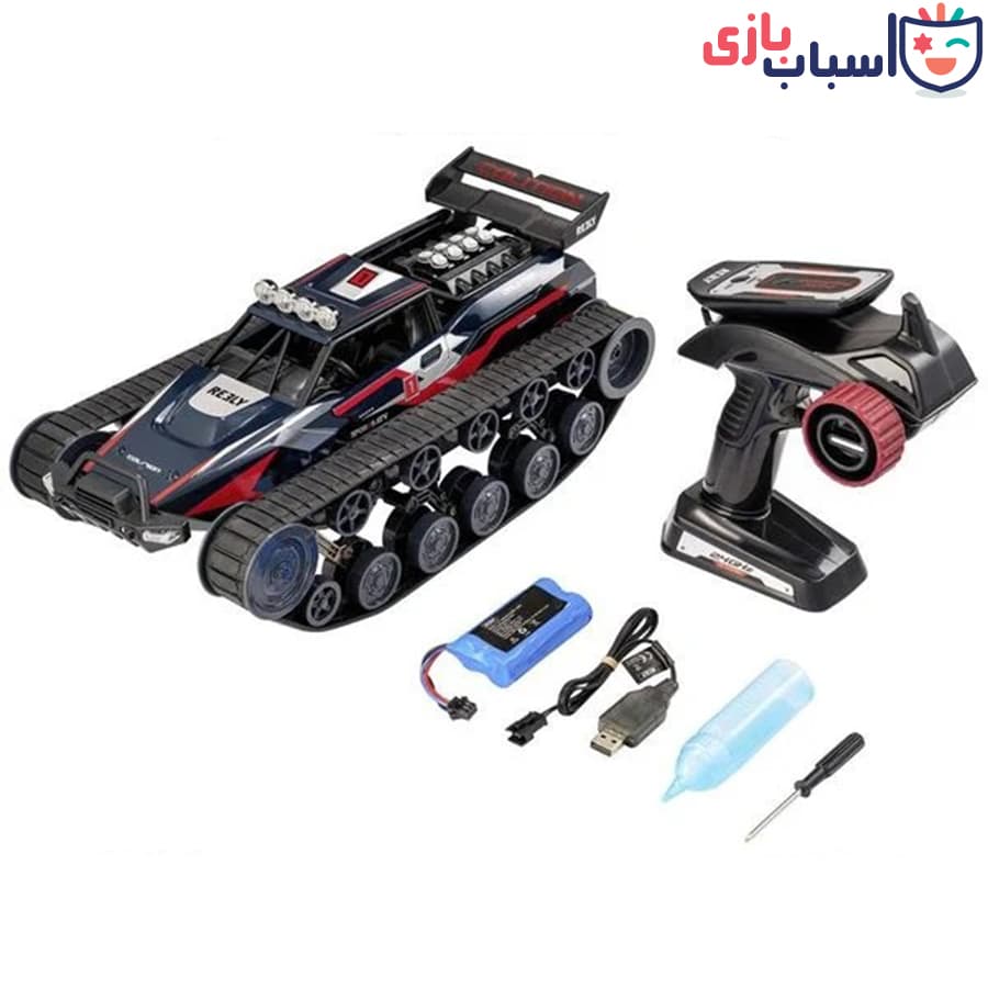 اسباب بازی ماشین کنترلی تانک شارژی دودزا 2063 - Image 14