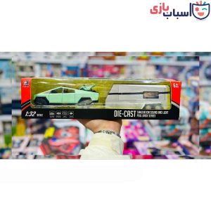 ماشین فلزی تسلا سایبرتراک با کمپر cz58-168