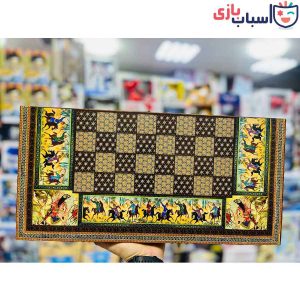 Alternative view of تخته نرد چوبی طرح دار کد 148