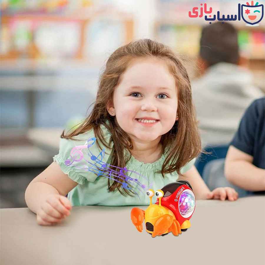 اسباب بازی موزیکال مدل خرچنگ 9025 - Image 3