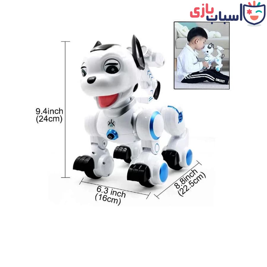ربات کنترلی سگ شارژی k10 - Image 3