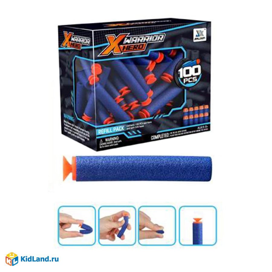 تیر اسفنجی بسته 100عددی کد JLX7253 - Image 4