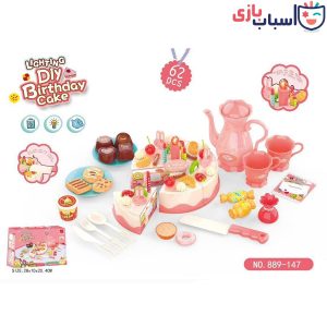 اسباب بازی کیک تولد برشی 61تکه 148_889