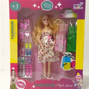 عروسک باربی با کفش و لوازم 6094