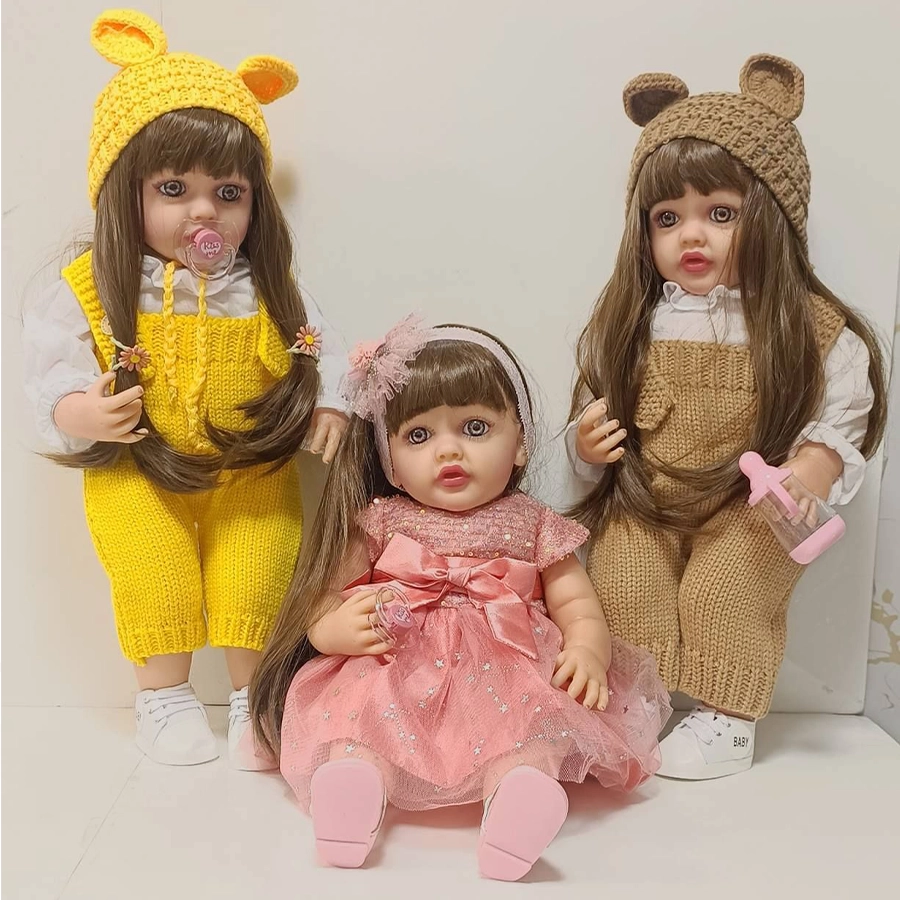 عروسک دخترانه سیلیکونی سخنگو 1537