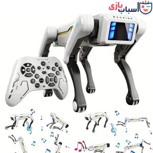 ربات اسباب بازی کنترلی شارژی سگ هوشمند تیر پرتاب کن 8006