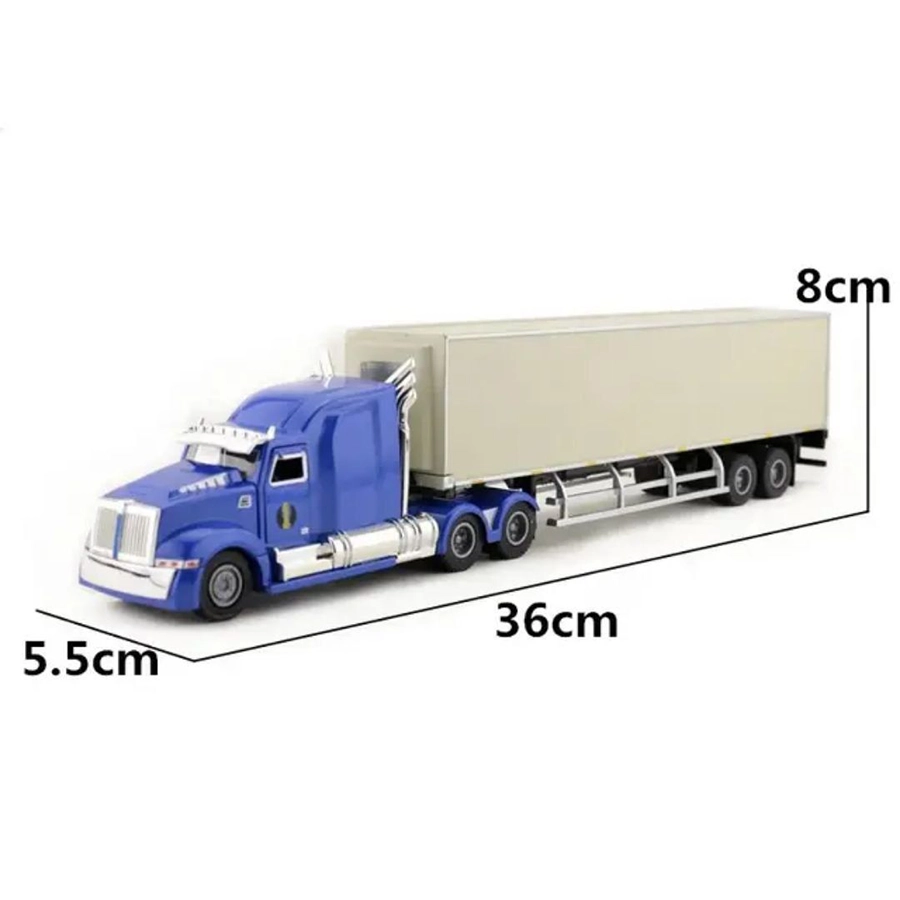 ماکت تریلی کانتینر دار HY TRUCK کد 30_5012