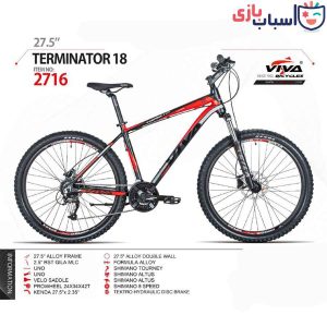 دوچرخه VIVA مدل TERMINATOR 18 سایز 27.5 کد 2716